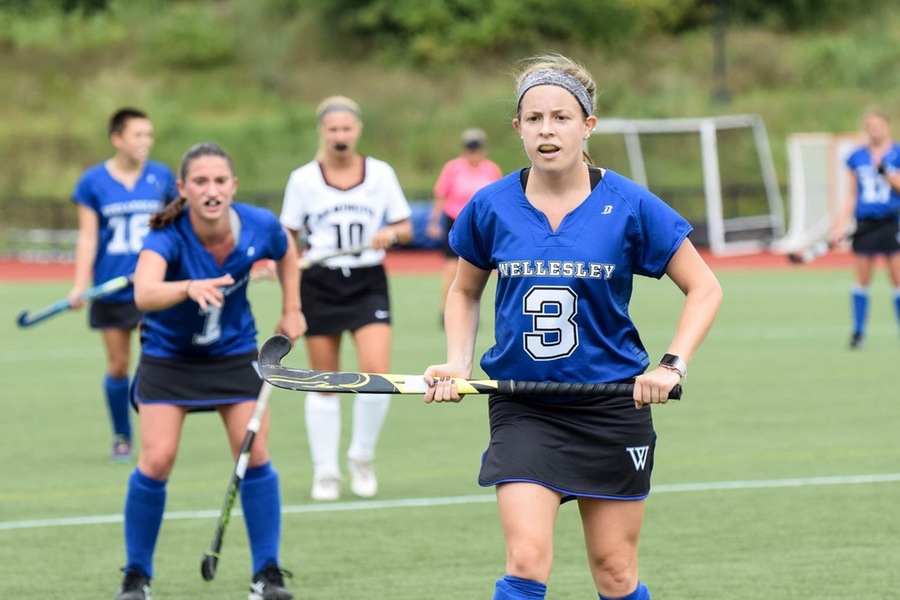 Haley Chrobock's first-half goal put the Blue ahead early in the contest (Julia Monaco).