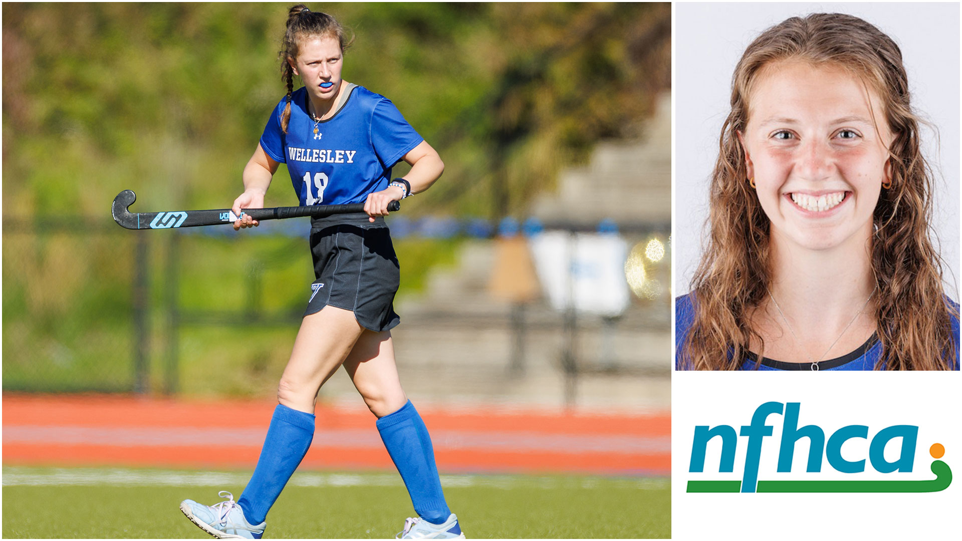 Eleanor Wenners '25 was named a 2022 NFHCA Scholar of Distinction