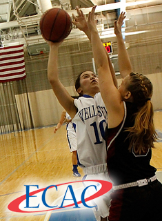 Maier Nets 1,000th Point in Blue Basketball's ECAC Semifinal Loss