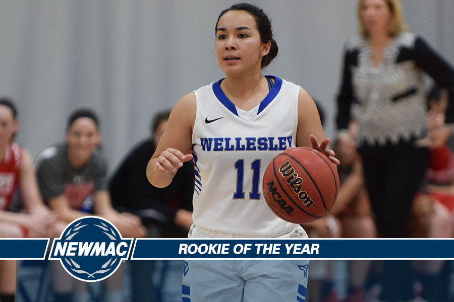 Wellesley Basketball's Aguirre Named NEWMAC Rookie of the Year