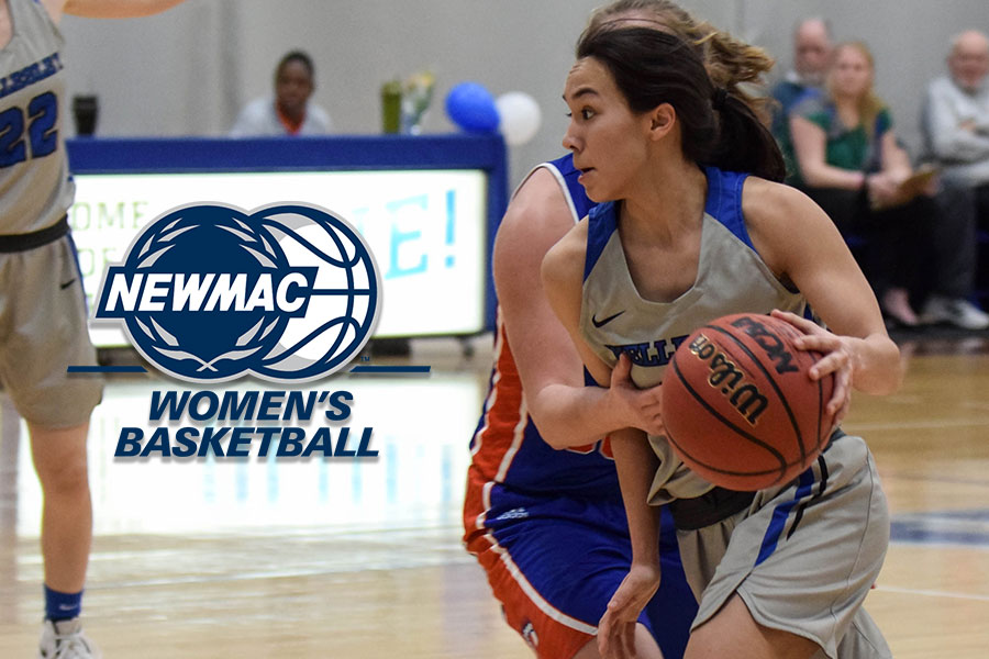Aguirre has been named to the NEWMAC All-Conference team for the second time in her career (Julia Monaco).