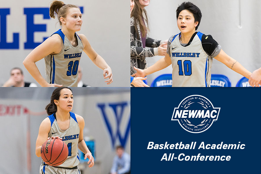 Aguirre, Kopp, and You Mak each earned Academic All-Conference honors (Frank Poulin).