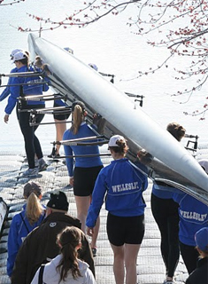 Blue Crew Races Strong on Lake Quinsigamond