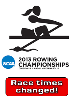 Weather Forces Time Changes at NCAA Rowing Championships