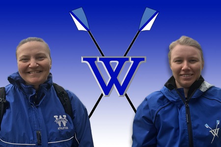 Stacey Rippetoe (L) and Emilie Muller (R) will join the Blue coaching staff for the 2017-18 season.