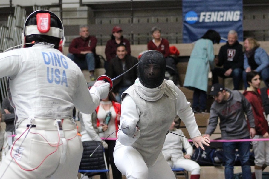 Sophomore Brie Maurer was 12th overall in foil in her second NCAA Regional appearance.