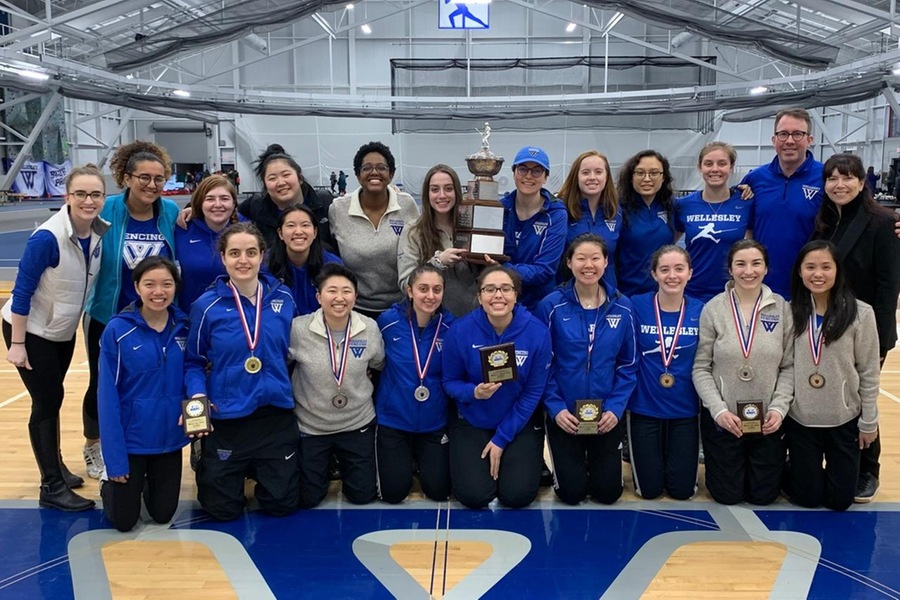 The Blue were the top women's team at the NEIFC Championships.