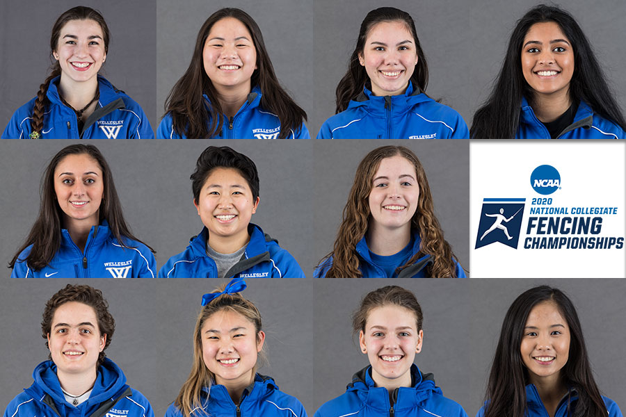 Wellesley will send 11 fencers to this year's NCAA Regional (Frank Poulin).