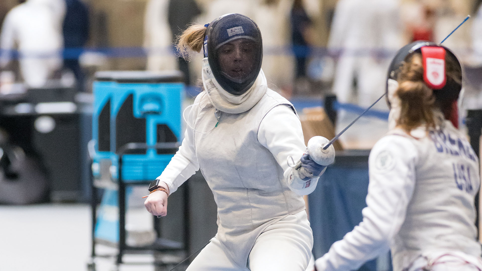 Blue fencing goes 4-1 at NFC Conference Meet No. 3 (Frank Poulin Photography)