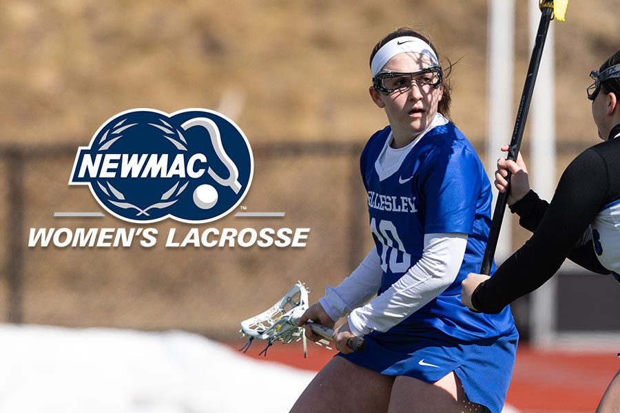 Dacia Persky ends her Wellesley career with a second NEWMAC All-Conference selection (Frank Poulin).