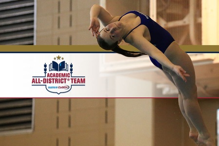 Swimming & Diving's Sticco-Ivins Garners CoSIDA Academic All-District Honors