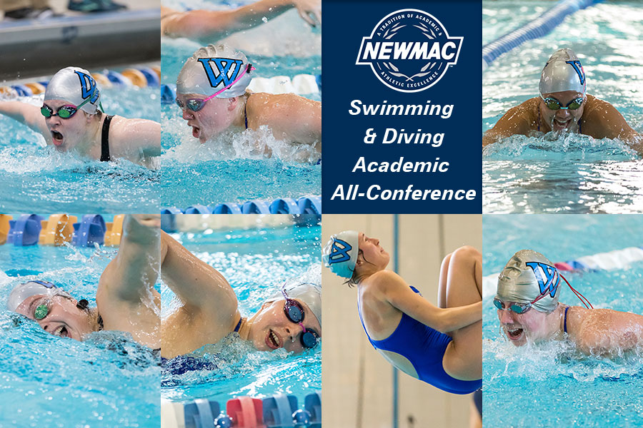 Wellesley had seven of the NEWMAC's 112 Academic All-Conference honorees in 2020 (Frank Poulin).