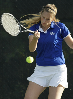 #23 College of New Jersey Upends Wellesley Tennis