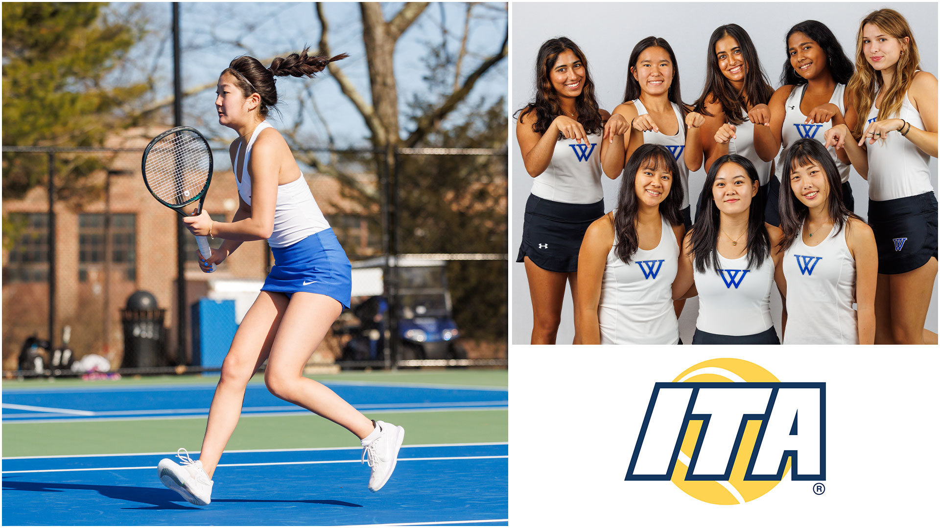 Wellesley tennis is now ranked No. 33 in the ITA Poll (Frank Poulin)