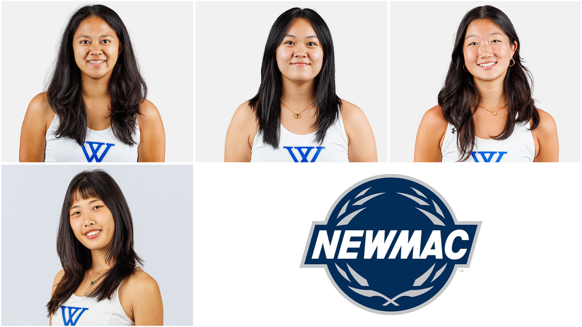 Four members of Wellesley tennis made the Academic All-Conference Team (Frank Poulin)