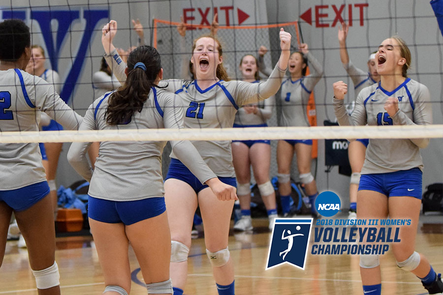 The Blue are headed back to the NCAA DIII Tournament for the second year in-a-row (Julia Monaco).