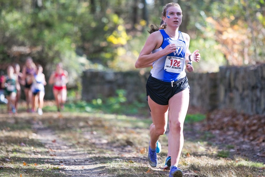 Cowles finished 39th overall on the 6k course (Photo by Jon Endow)