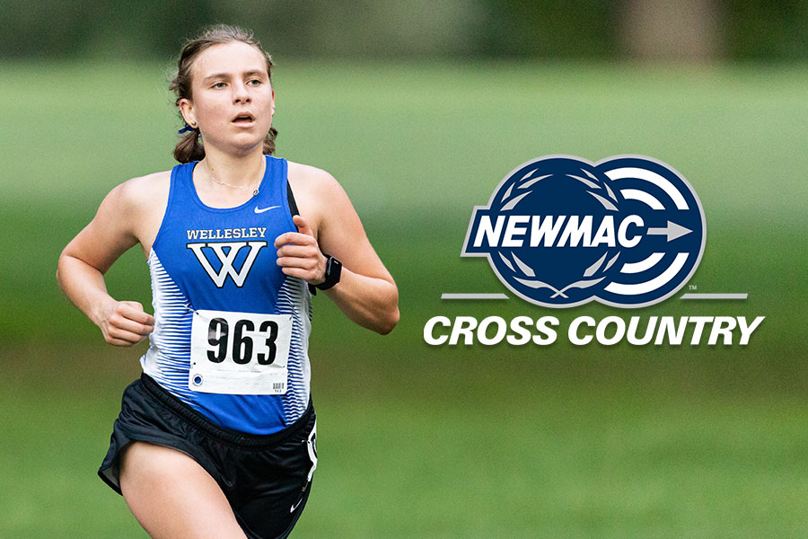 Cowles helped the Blue to 1st Place at the UNE Invitational (Frank Poulin).