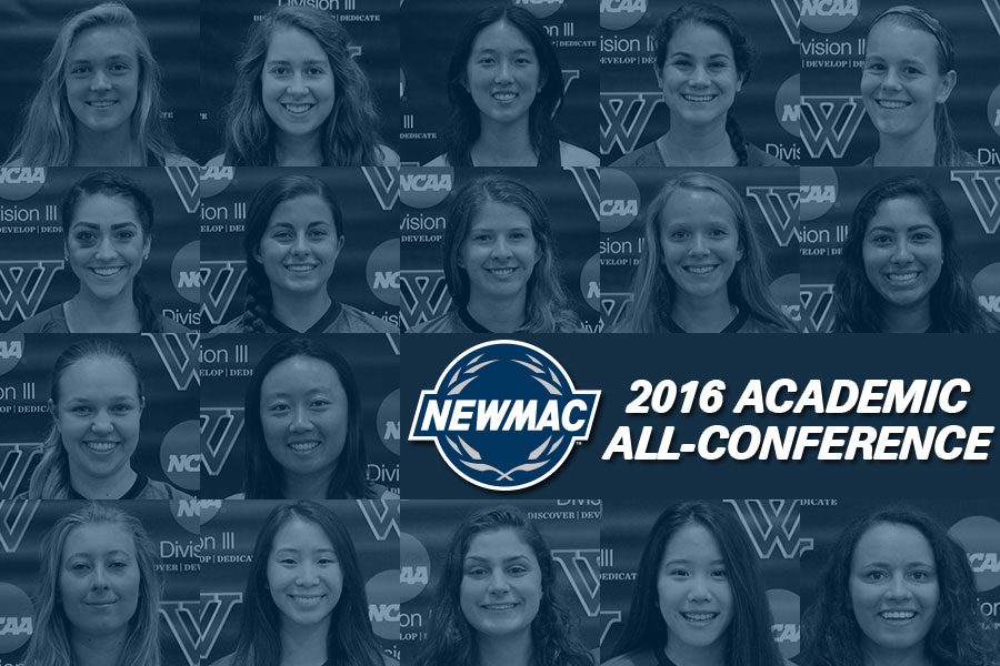18 Blue Student-Athletes Named to NEWMAC Fall Academic All-Conference Teams