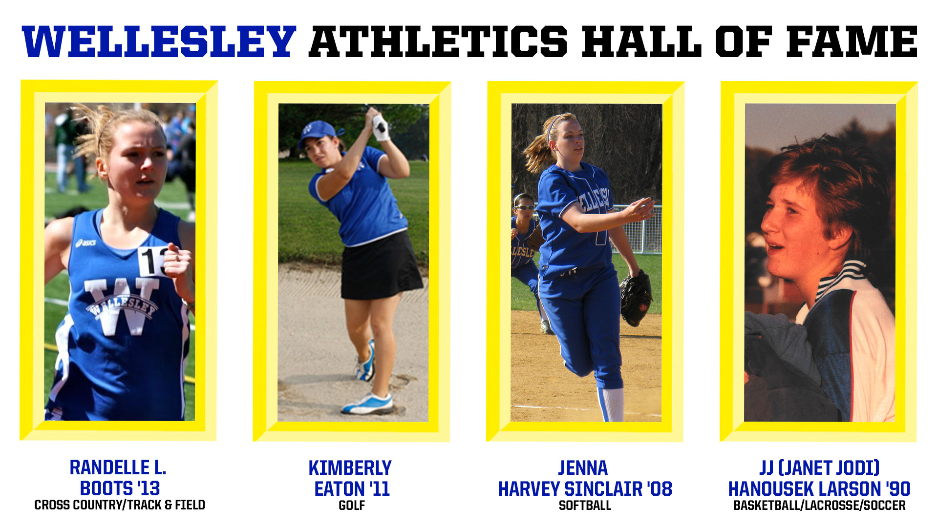 Wellesley Athletics Announces Hall of Fame Class of 2024