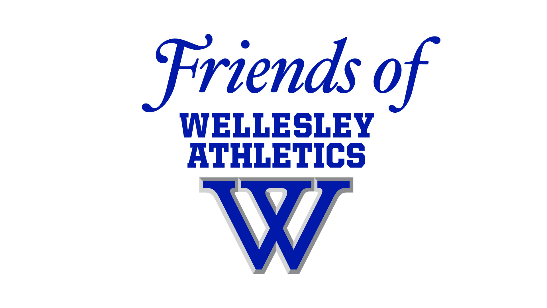 Friend of Wellesley Athletics W logo