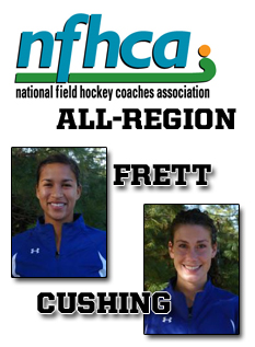 Frett, Cushing Named to All-Region Team