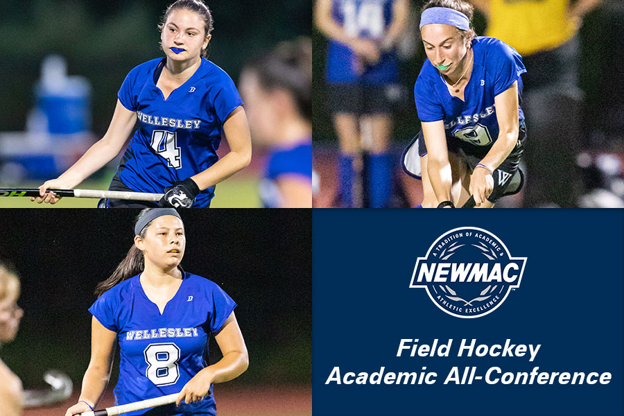 Doyle (4), Rappaport (9), and Meader (8) each earned selection to the NEWMAC Academic All-Conference team (Frank Poulin).