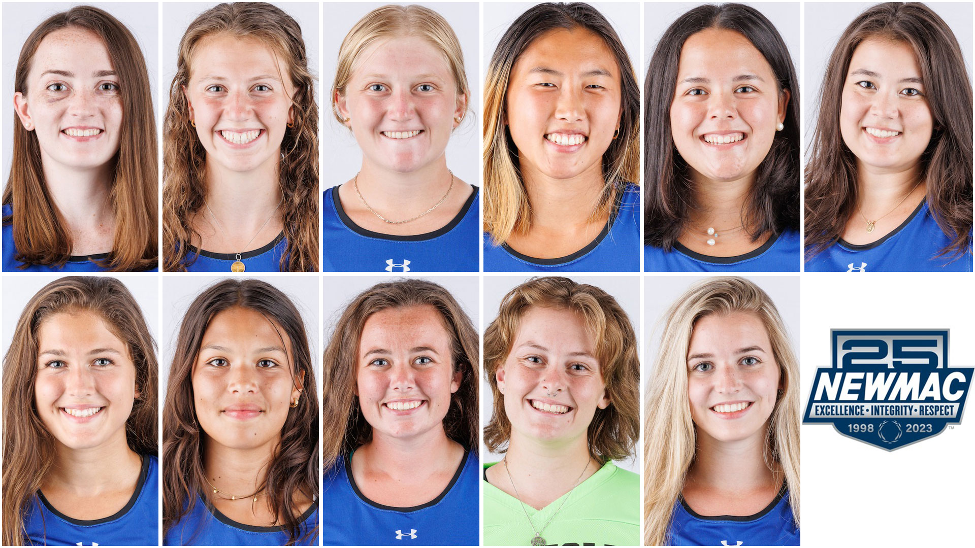 Photos of the 11 Field Hockey Academic All-Conference Recipients