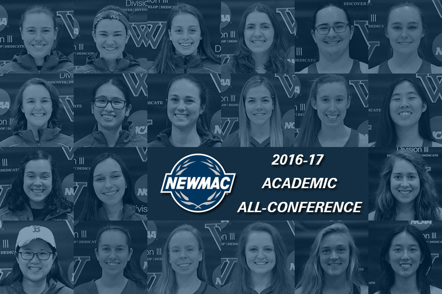 Wellesley Lands 21 On NEWMAC Spring Academic All-Conference Teams