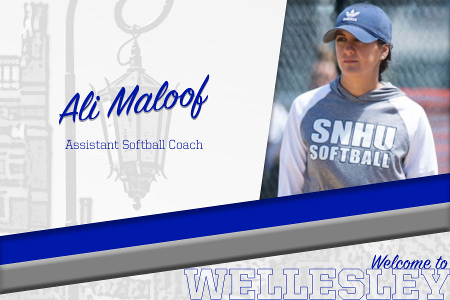 Maloof comes to Wellesley after a decorated career as a student-athlete and coach at Southern New Hampshire University.