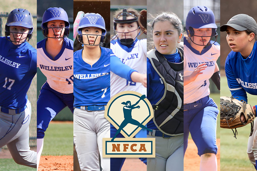 Seven from the Blue softball team were named Easton/NFCA All-America Scholar-Athletes.