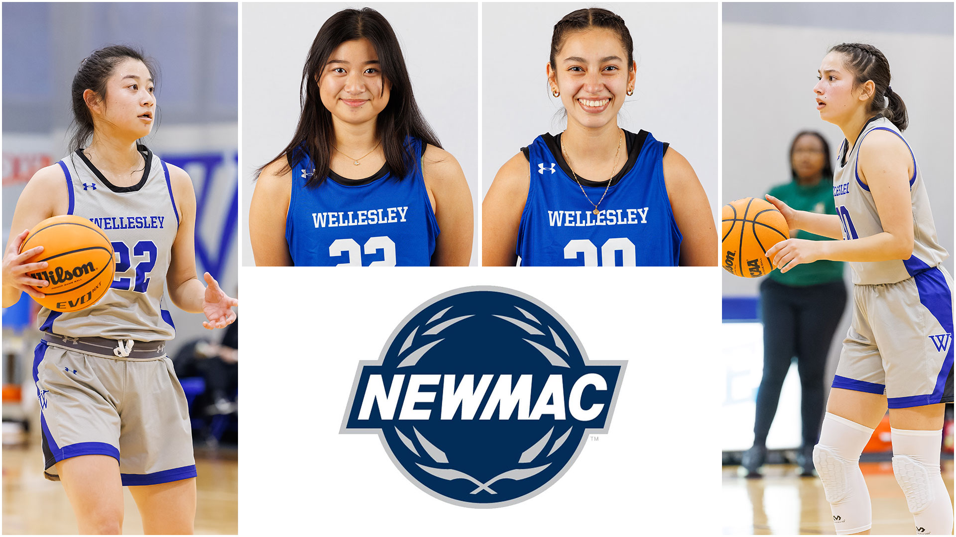 Two members of Wellesley basketball were named to the NEWMAC Academic All-Conference Team (Frank Poulin)