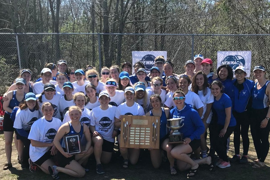 NEWMAC Champion Blue Crew is headed back to the NCAA Division III Championships (Courtesy WPI Athletics).