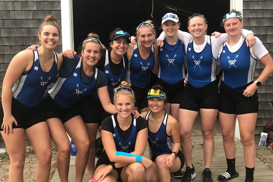 The Blue Varsity Eight posted the program's best ever finish at The Head Of The Charles.
