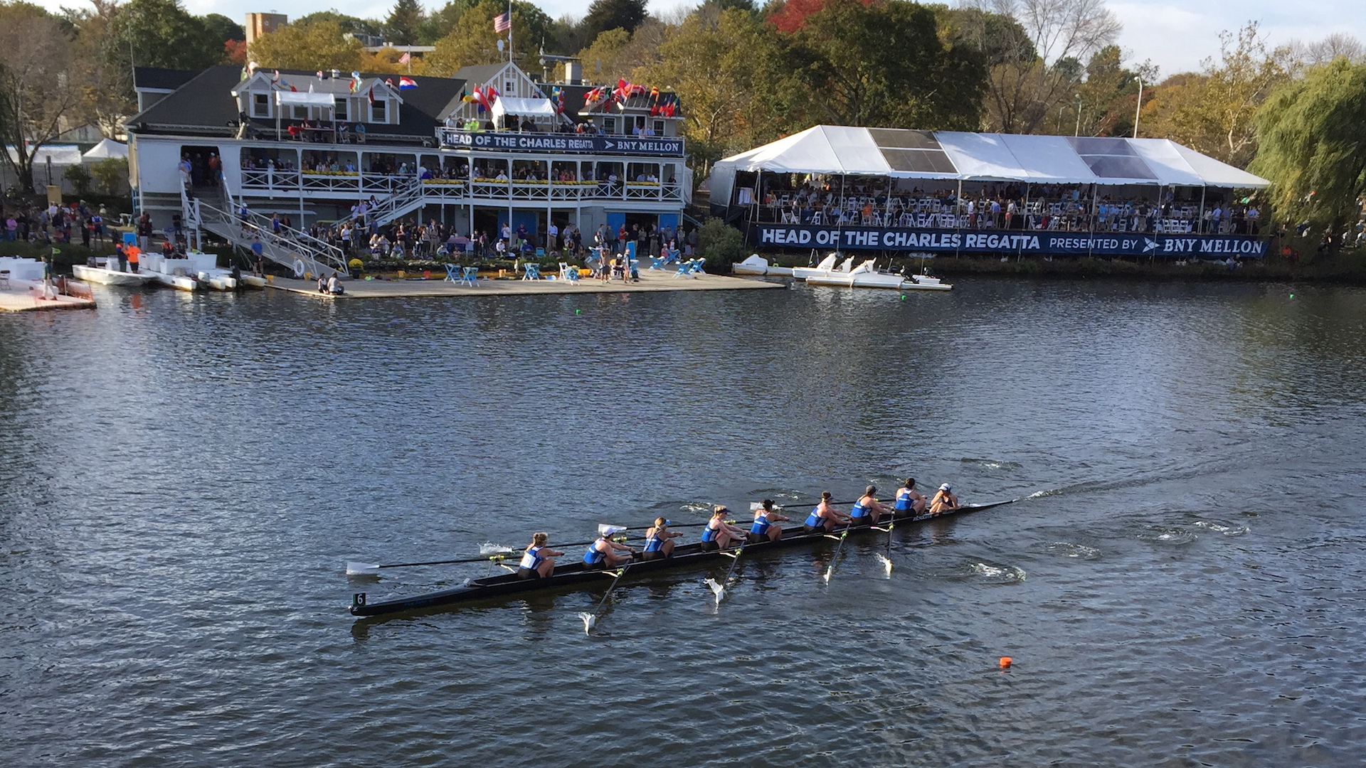 The Blue will have three entries in the Women's Collegiate 8+ on Sunday afternoon.