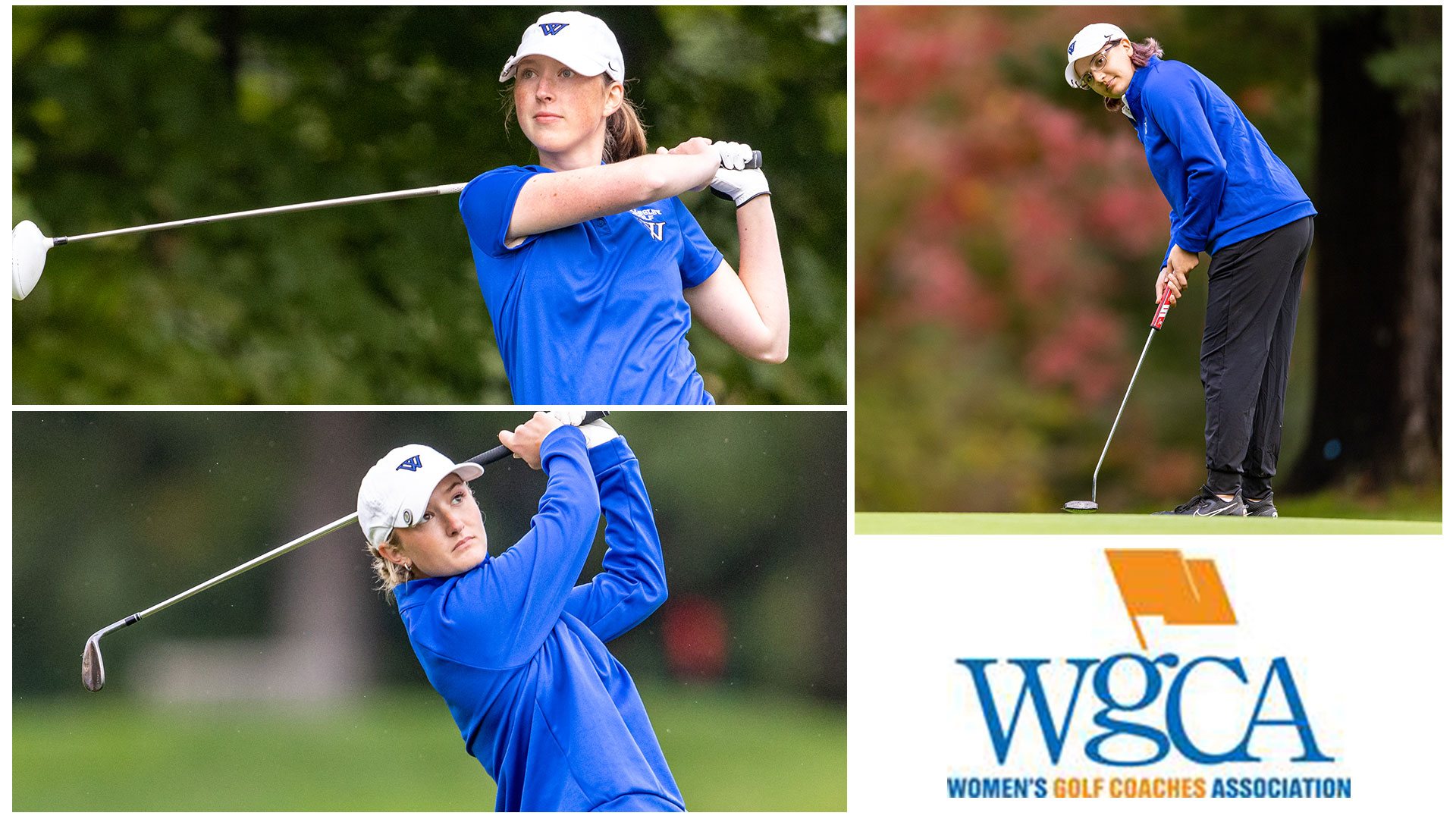 MacVicar (top left), Warburg (bottom left) and Kenwood (right) were each recognized by the WGCA (Frank Poulin Photography).