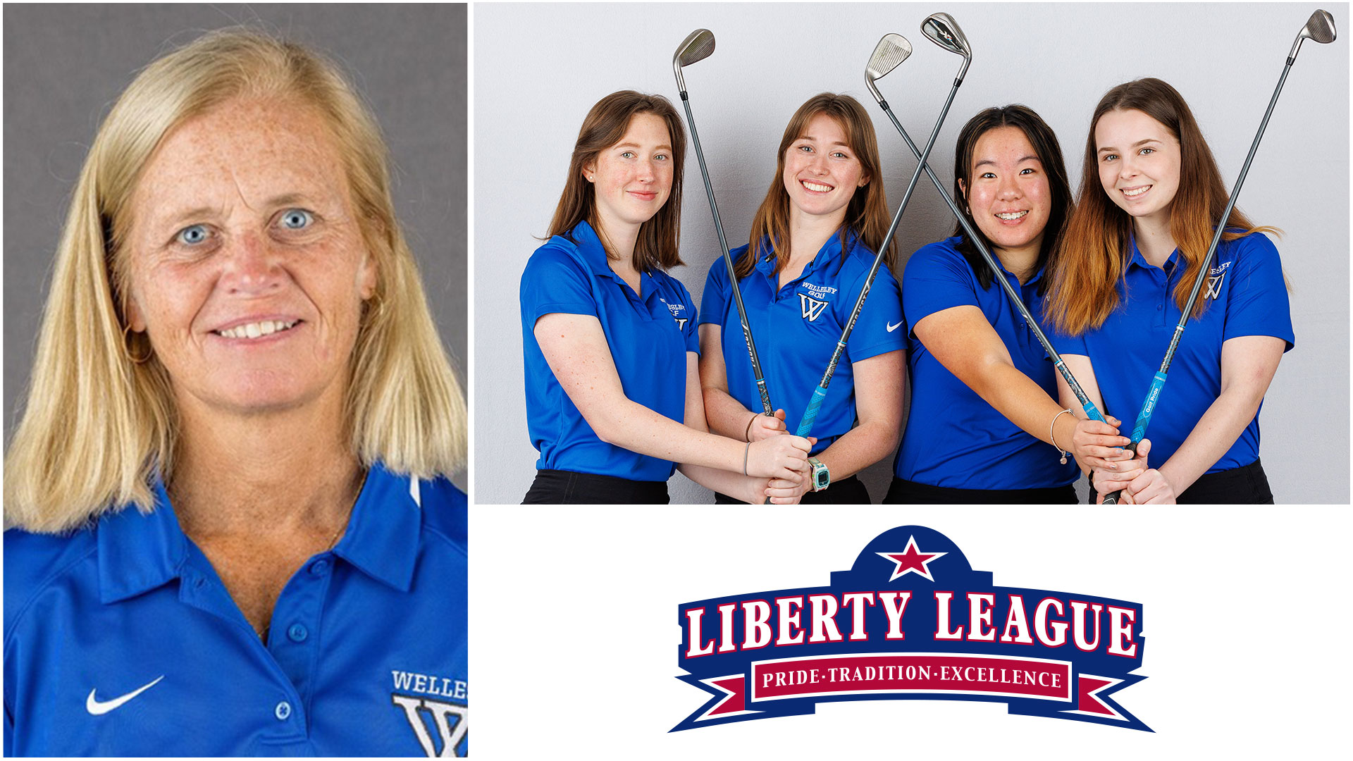 Wellesley golf earned Liberty League Coaching Staff of the Year honors (Frank Poulin)
