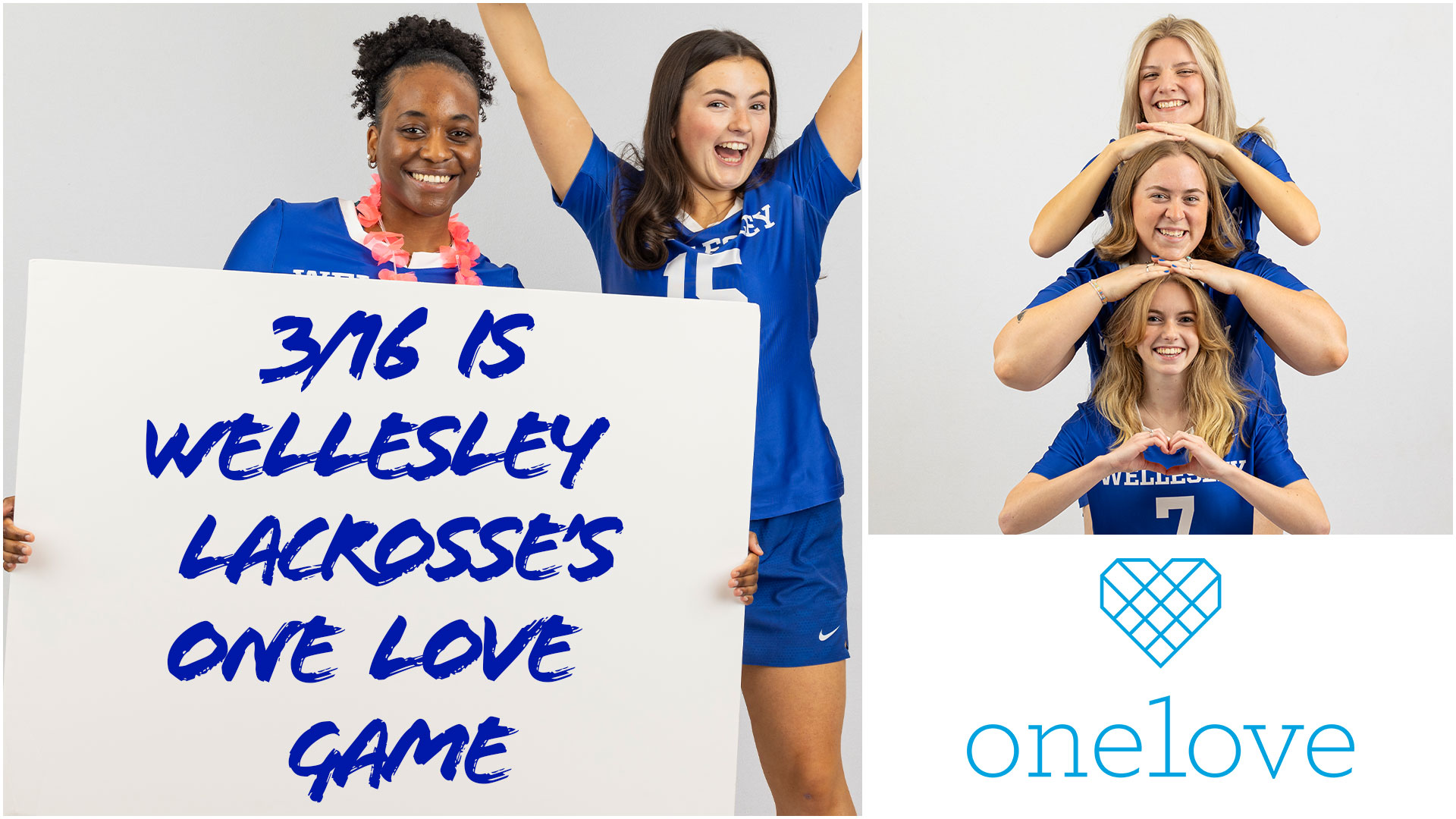 Wellesley lacrosse will host its One Love Game on Saturday, March 16 (Frank Poulin).