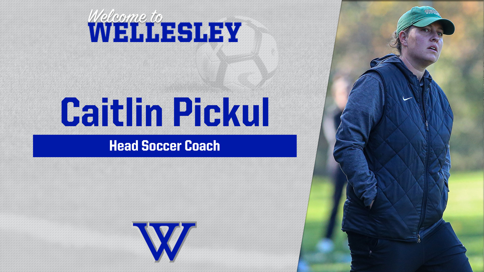 Caitlin Pickul Named Head Soccer Coach at Wellesley College