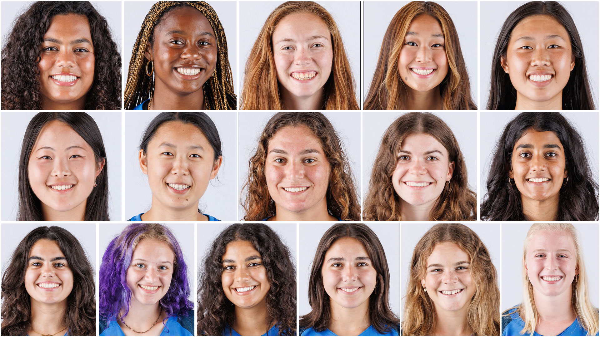 Photos of 16 Academic All-Conference Soccer Players