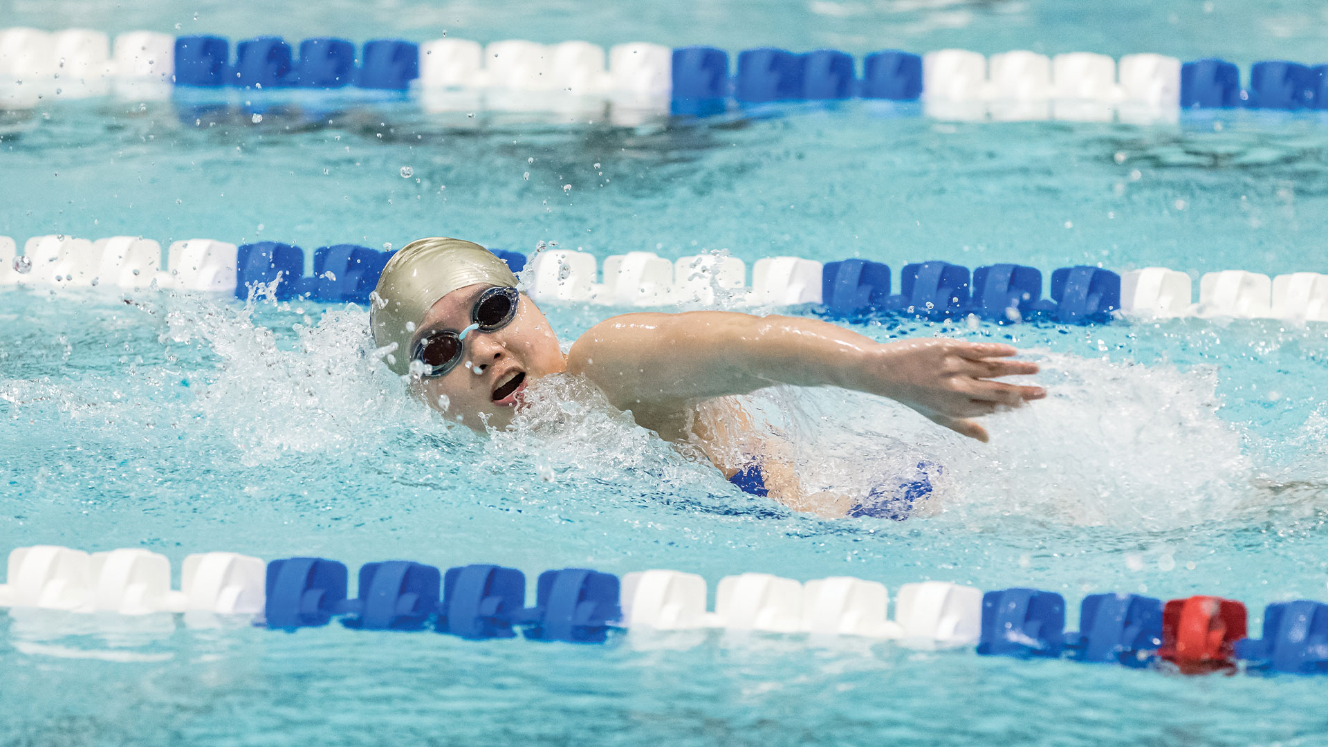 Swimming & Diving Takes Sixth Place at NEWMAC Championships (Frank Poulin Photography)