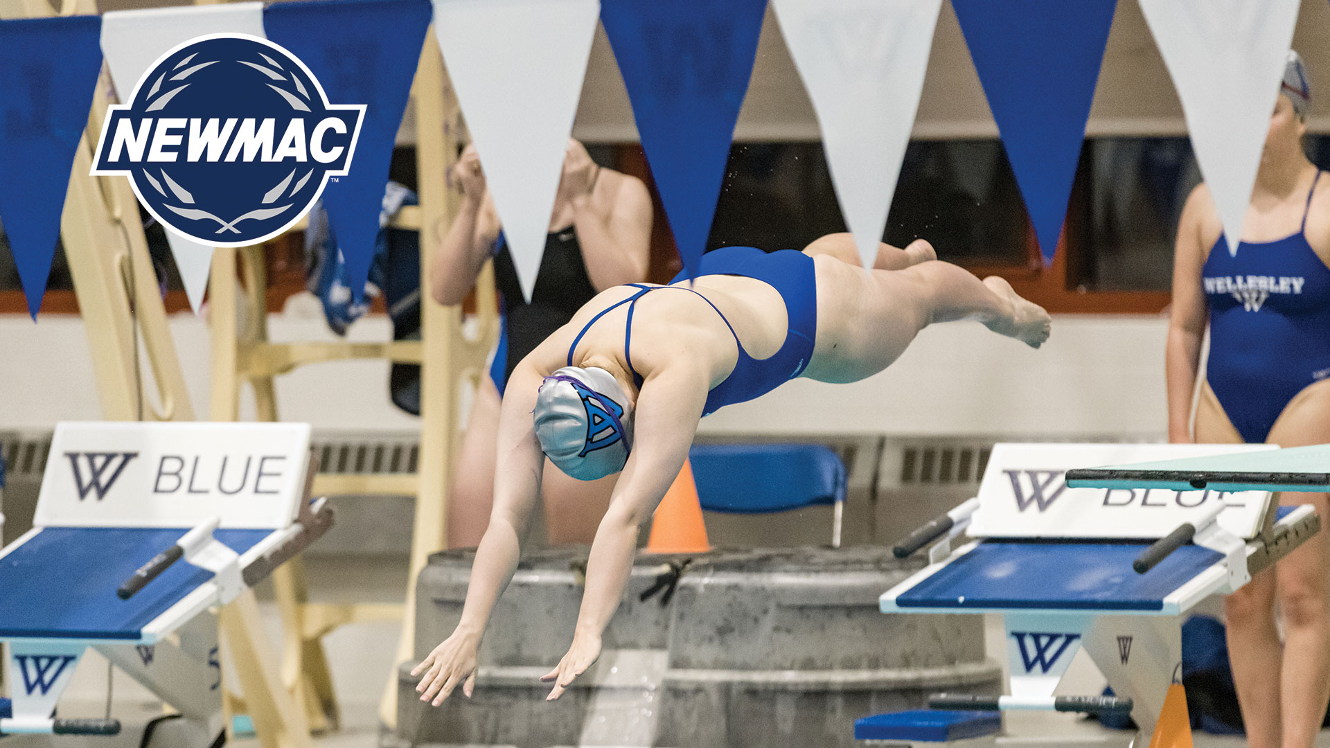 Wellesley set for the 2022 NEWMAC Championships (Frank Poulin Photography)