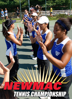 Blue Tennis Competes in NEWMAC Tournament this Weekend