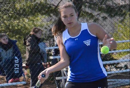 Wellesley Tennis Falls to Babson in NEWMAC Semifinals