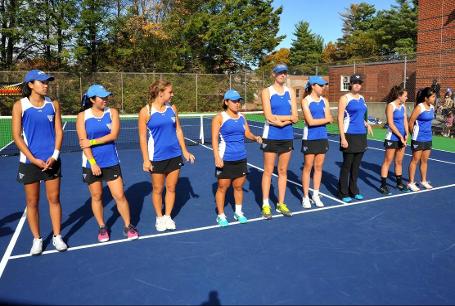 Wellesley Tennis Cruises on Day One of Seven Sisters