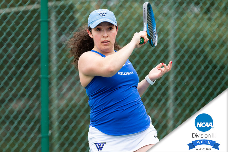 Abigail Schleichkorn clinched the match with a 6-1, 6-1 victory at No. 6 (Frank Poulin).