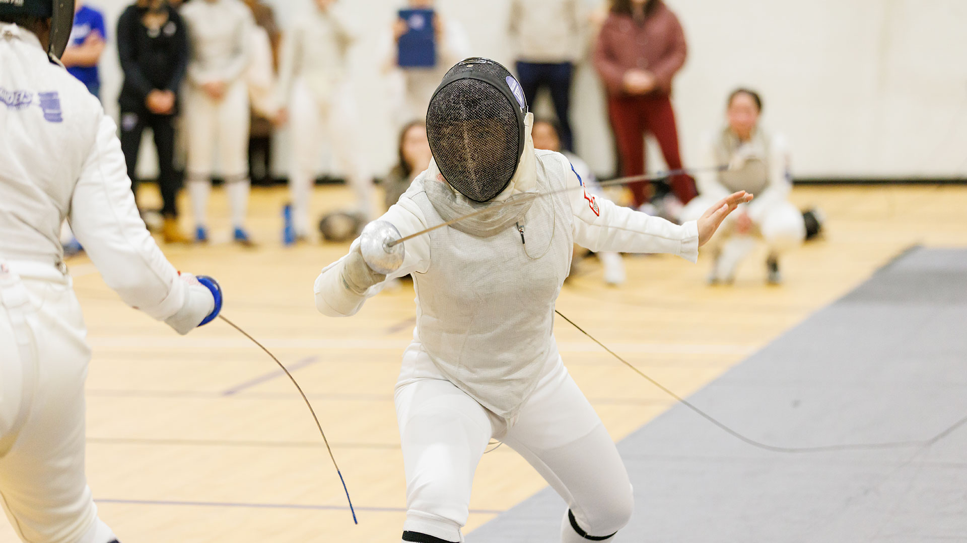 Foil and Epee squad took second place at the NEIFC Championships