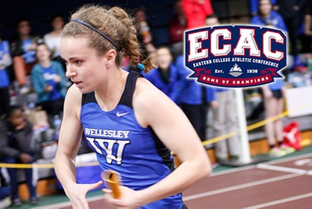 Blue Track & Field Takes Sixth at ECAC DIII Indoor Championships