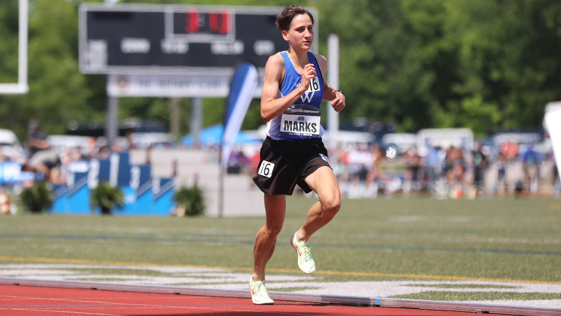 Ari Marks has been named the National Women&rsquo;s Track Athlete of the Year (d3photography.com).